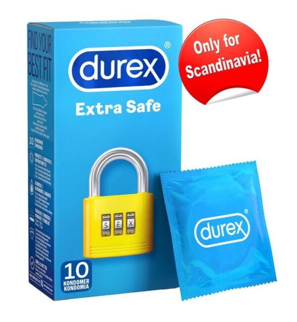 Durex Extra Safe Kondomit 10kpl