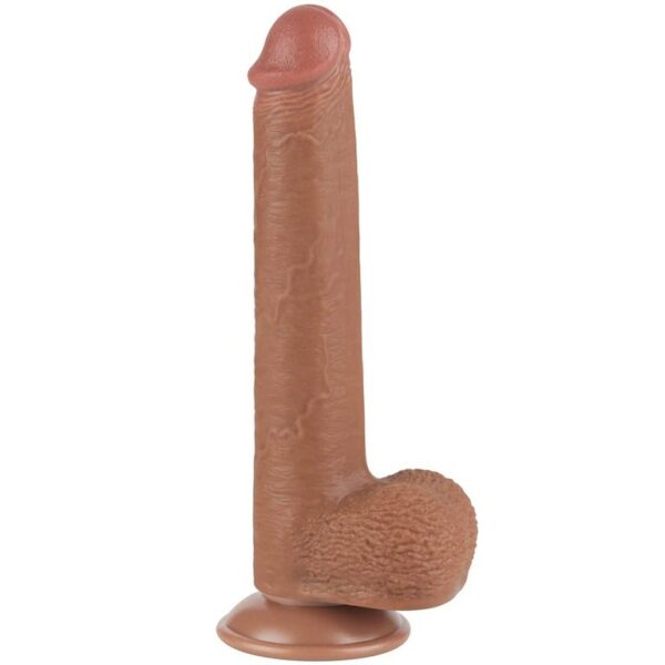 Sliding Skin Dual Layer Dong 23cm Brown