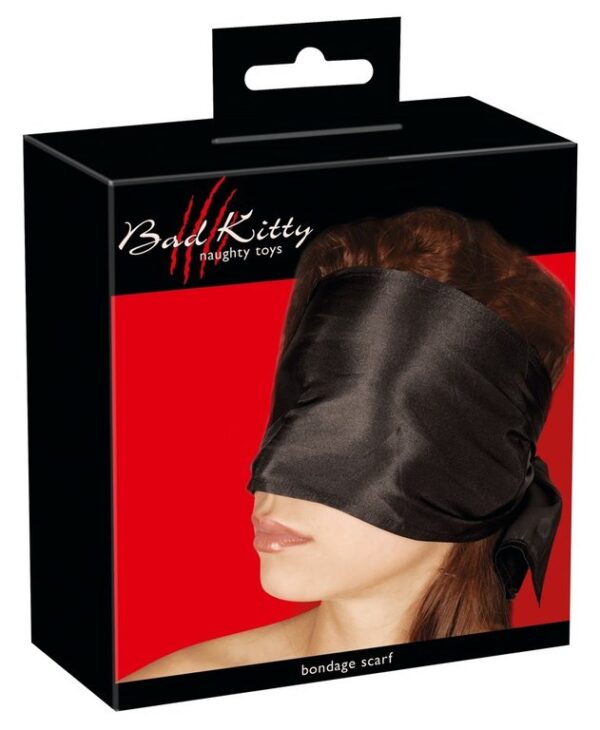 Bad Kitty Bondage Scarf Musta