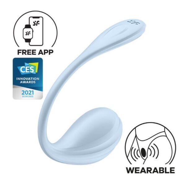 Satisfyer Smooth Petal Blue