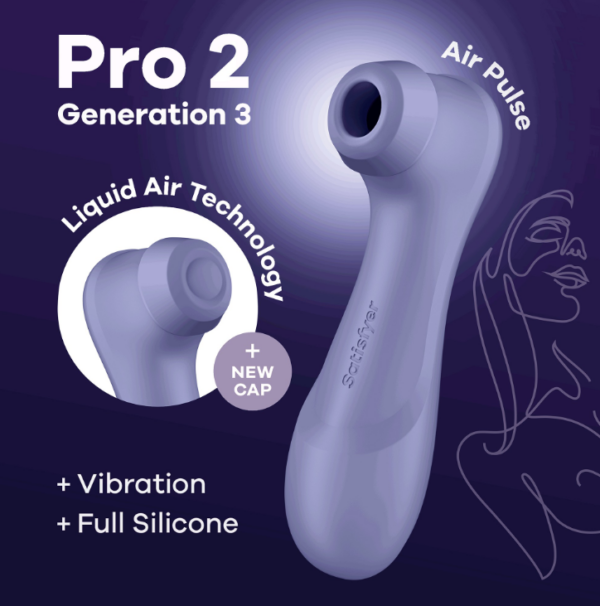 Satisfyer Pro 2 Generation 3 Lila