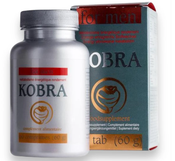 Cobeco Kobra For Men Erektiokapseli 60kpl