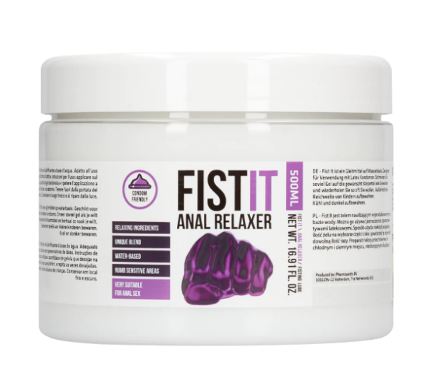 Liukuvoide Fist It Anal Relaxer 500ml