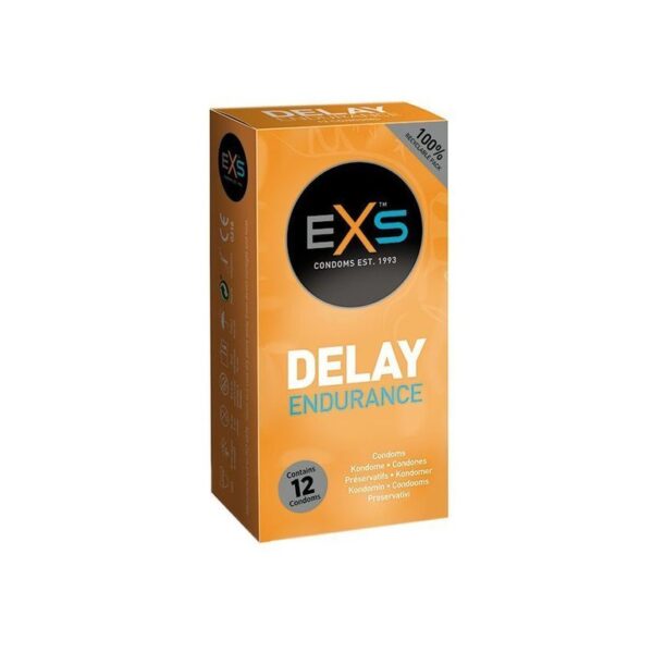 EXS Condoms Delay Endurance Viivästyttävä Kondomi