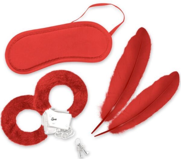 Punainen Bondage Setti