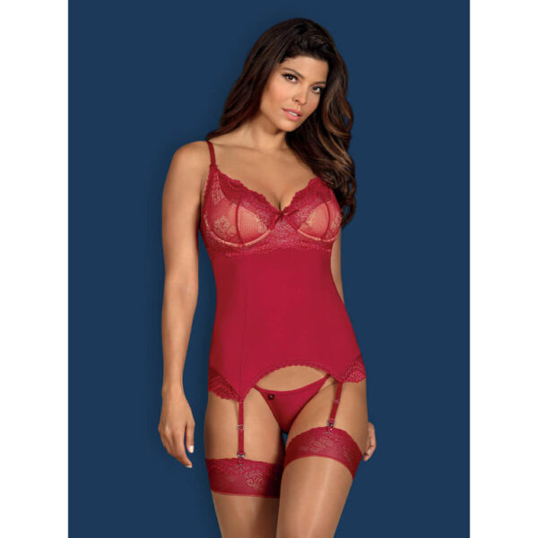 Obessive Rosalyne Korsetti ja Tangat Punainen- SM -koko / Viimeiset kappaleet