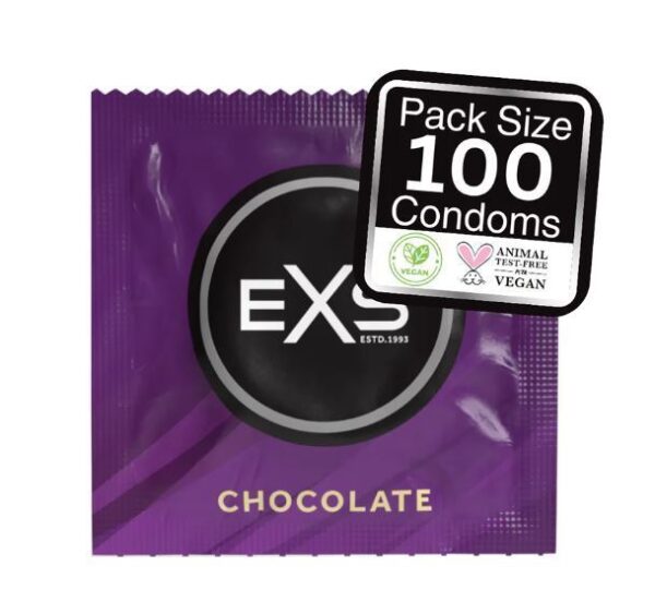 EXS Suklaan Makuiset Kondomit 100kpl