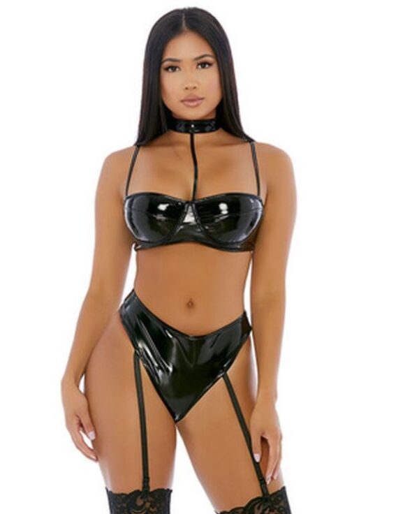 To The Neck Set Black - Koko M