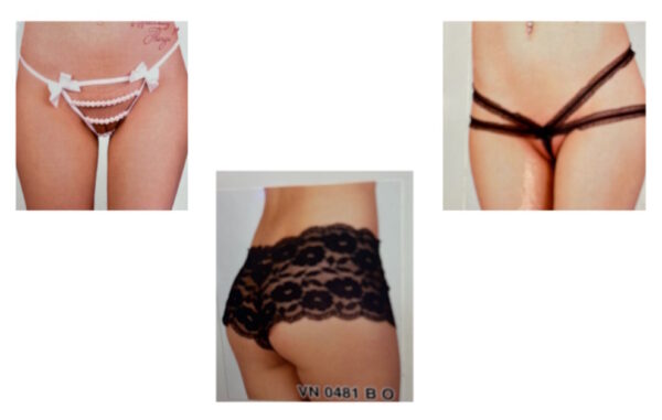 Yllätys Vixson Alushousut tai harness -SUPERTARJOUS