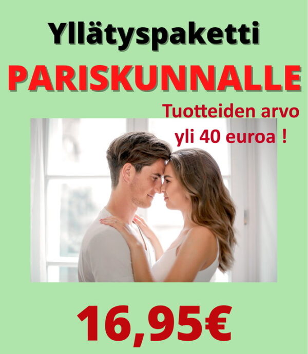 YLLÄTYS Paketti Pariskunnalle