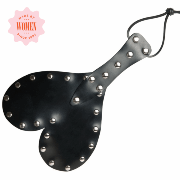 Rubber Heart Spanking Paddle